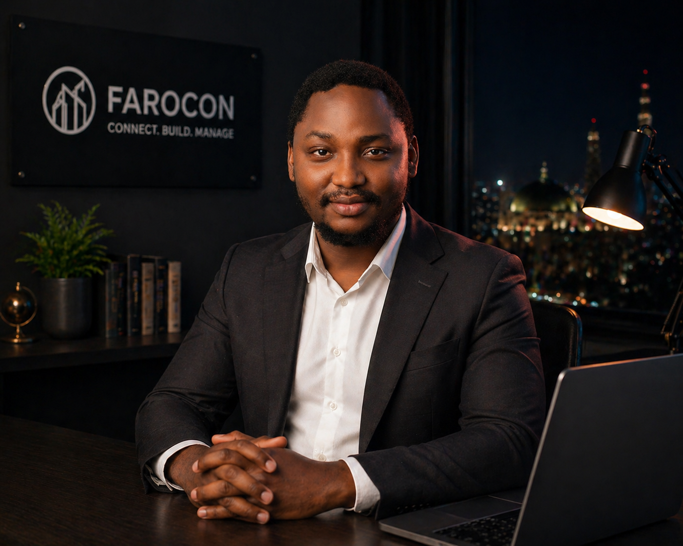 Seun Omololu, Founder of FAROCON Limited, Abuja