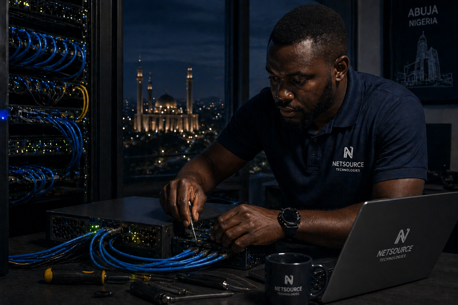 On-site IT support by FAROCON Limited Abuja